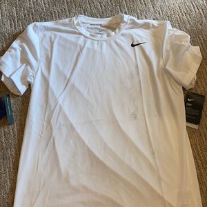Nike short sleeve white shirt